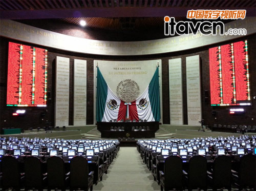 艾比森AI系列進駐墨西哥眾議院