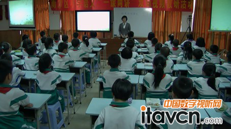 南沙區“一課兩講”雙向視頻教研活動現場