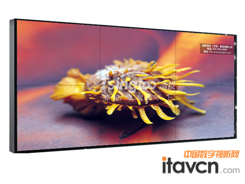 清投視訊推出的1.5mm無縫液晶拼接