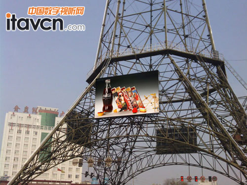 立翔慧科戶外LED顯示屏助力傳媒廣告公司