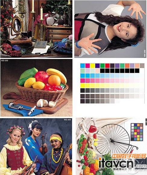 投影機評測中使用的色彩標準圖