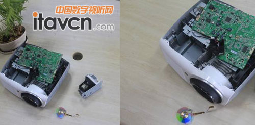 麗訊H1180HD投影內觀