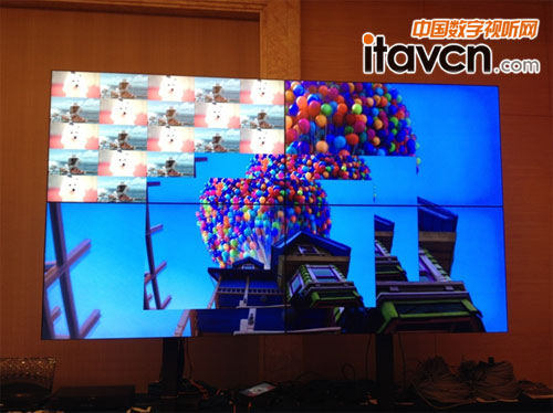 NEC“分布式大屏拼接顯示系統”外觀簡潔畫質精細無損