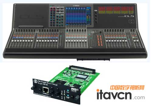 CL數字調音臺系統(上)Dugan-MY16自動混音卡(下)