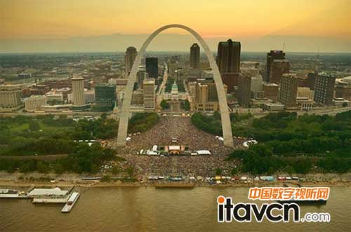 “美國最大的國慶”集會現場