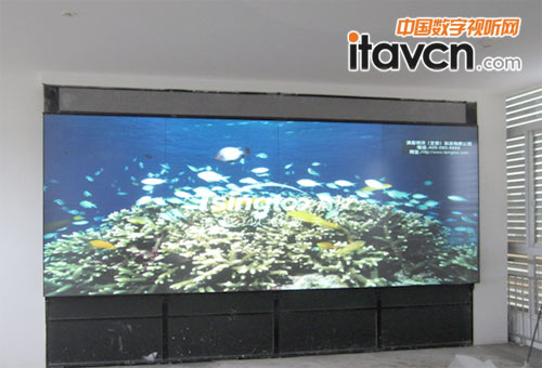 清投2*4 DLP拼接應(yīng)用于四川某市環(huán)保局