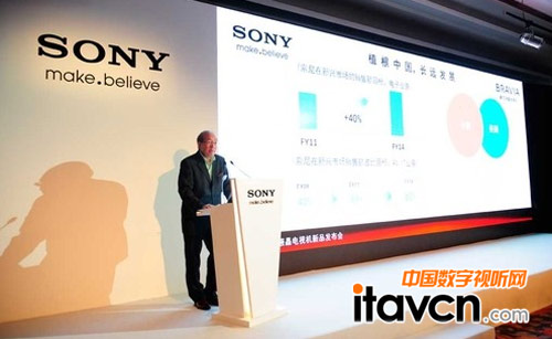 中國首款弧面屏LED電視面世