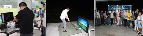 贏溢電子高爾夫激情體驗之夜活動現(xiàn)場