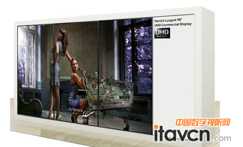 98寸的超高清4K電視你能想象嗎