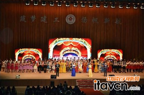 PAL專業(yè)音響設(shè)備助陣吉林建筑工程學(xué)院文體館文藝表演