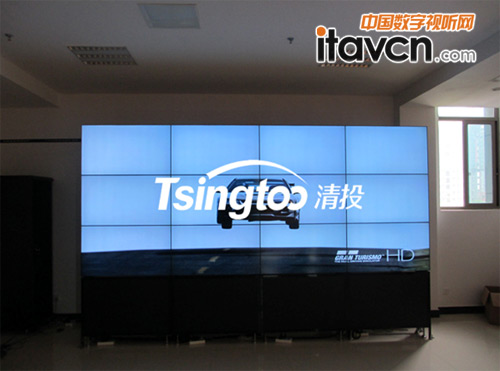 清投液晶拼接應用于吉安某行政服務中心