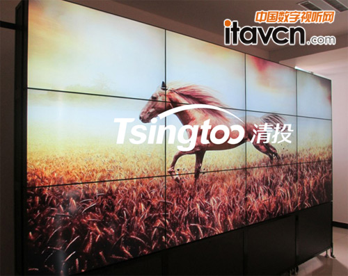 清投液晶拼接應用于吉安某行政服務中心