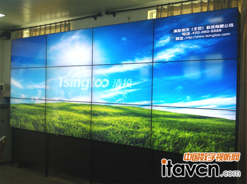 清投3*4液晶應用于瓊海某派出所