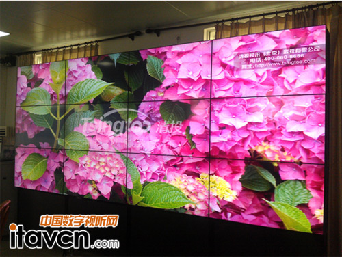 清投3*4液晶應用于瓊海某派出所