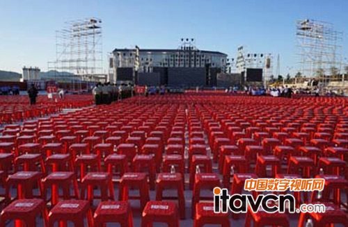 2013契丹遼文化節開幕晚會籌備中