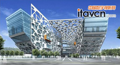 阿里巴巴杭州總部大樓全景