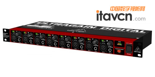 Behringer全新的AD/DA轉換器 ADA8200