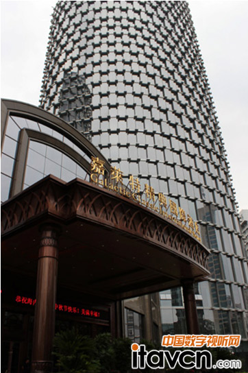 三星商用電視高端客房信息交互解決方案入駐南昌五星級酒店