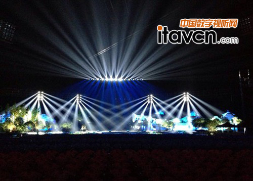 浩洋系列燈光產品助力央視打造唯美秋晚