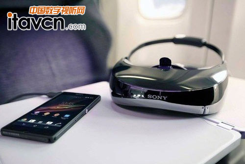索尼推新頭戴式3D顯示器 可實現750寸屏幕效果