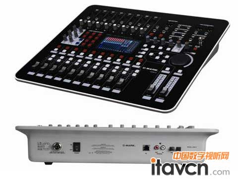 寶業恒公司自主研發制造的C-MARK CDM12數字調音臺