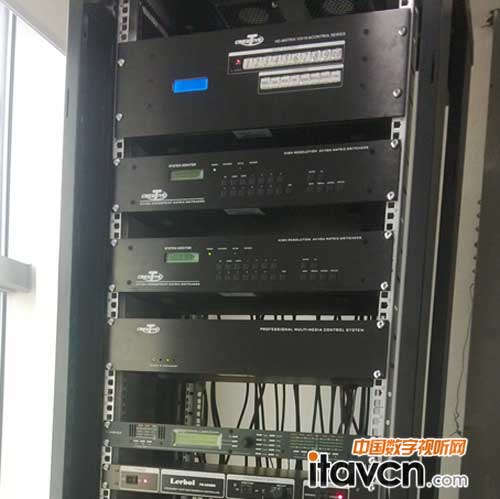 CREATIVE捷控專業矩陣 成功應用于25樓會議室