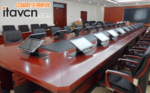 廣州騰中60°可調仰角液晶屏升降器