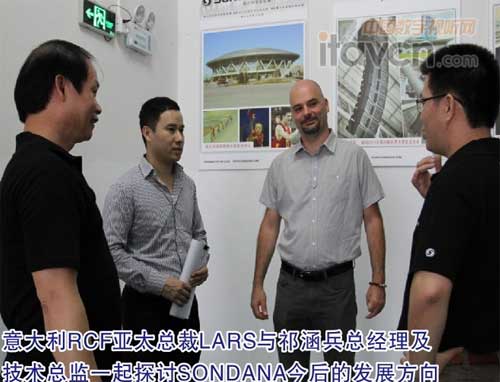 SONDANA圣達納牽手國際頂級音響品牌RCF