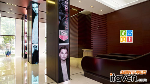 PH4高清LED屏妝點(diǎn)路易威登(LV)法國總部大堂