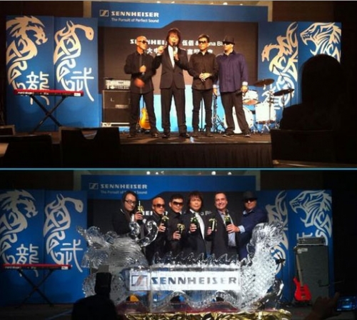 以伍佰為代言森海突擊亞洲頂級音響市場