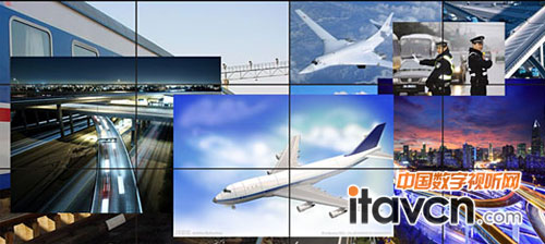 LCD高清大屏幕拼接顯示系統