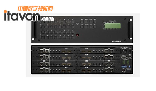 視麥特基于HDBaseT技術的16x16矩陣