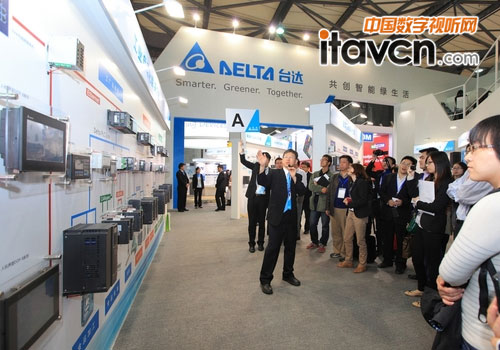 近百家媒體記者出席臺達(dá)2013工博會新聞發(fā)布會