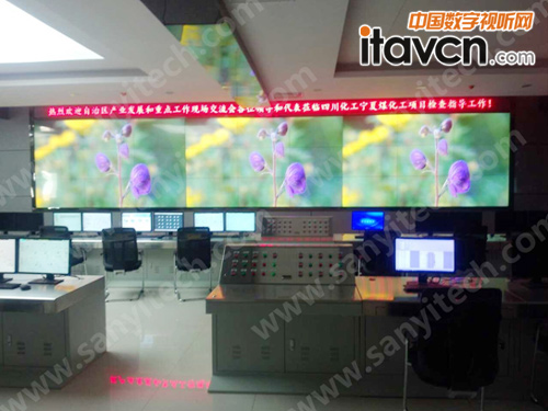 安裝完畢后現(xiàn)場做高清畫質測試