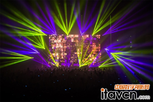 艾比森無與倫比的舞臺顯示效果