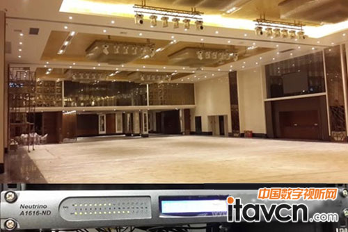 Xilica音頻矩陣落戶(hù)中山頤和君利酒店