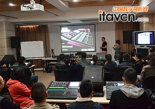 先歌舉辦A&H GLD系列及Qu-16數字調音臺培訓會