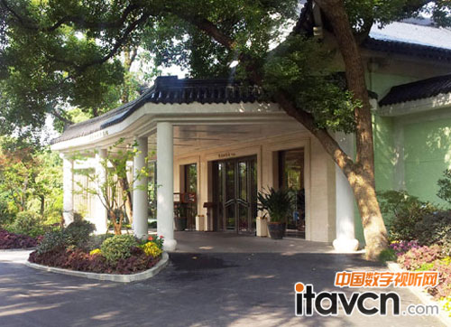 杭州西子賓館一角