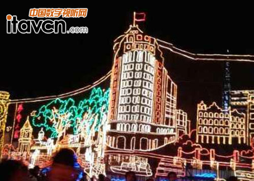 廣州燈光節遭質疑:竟成燈箱廣告節