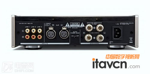Teac AX-501綜合擴大機背部接口