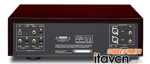 金嗓子DP-720全新SACD/CD機背部接口