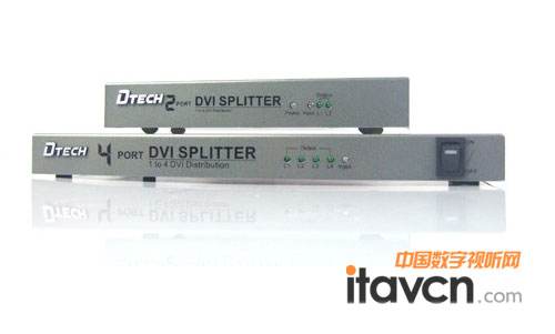 帝特電子發布系列高清DVI視頻分配器