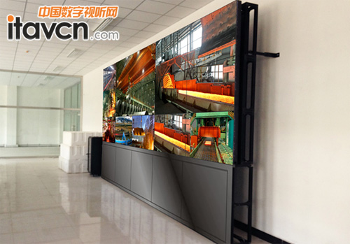 豐信達超窄邊液晶拼接進駐包鋼新體系監控中心