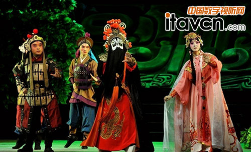 彩熠舞臺燈護航京劇《項羽》完美上演