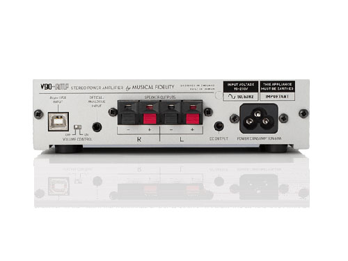 音樂傳真合并功放V90-AMP背部接口