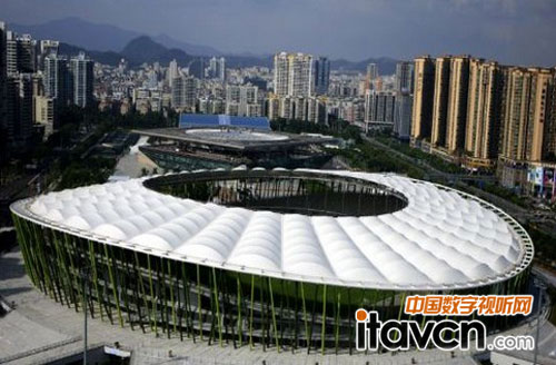ITC擴聲系統成功應用于深圳寶安體育館