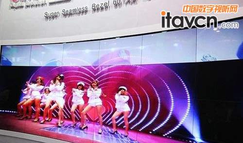 等離子無限拼接顯示單元