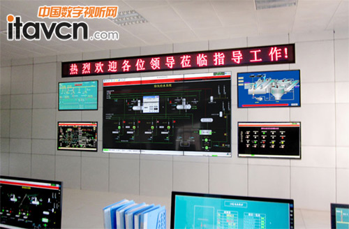 豐信達大屏幕進駐銀川中科電力監控指揮中心