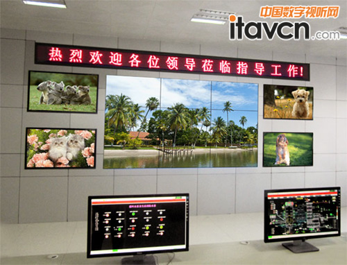 豐信達大屏幕進駐銀川中科電力監控指揮中心