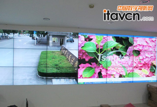 清投3X6 液晶拼接應用于浙江某市人民法院